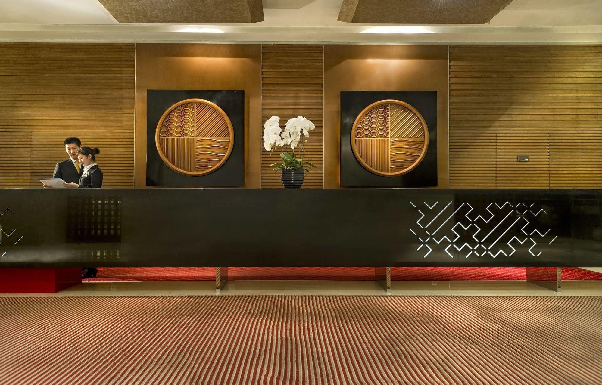 Hotel Nikko Tianjin Exterior foto The lobby of the hotel